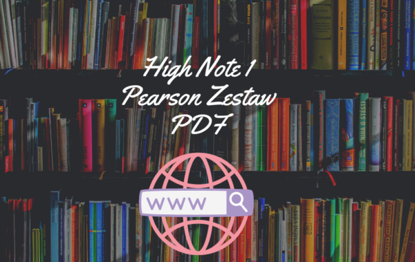 High Note 1 Pearson Zestaw PDF