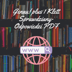 Genau! plus 1 Klett Sprawdziany-Odpowiedzi PDF