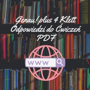 Genau! plus 4 Klett Odpowiedzi do Ćwiczeń PDF