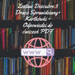 Zestaw Descubre 3 Draco Sprawdziany+ Kartkówki+Odpowiedzi do ćwiczeń PDF