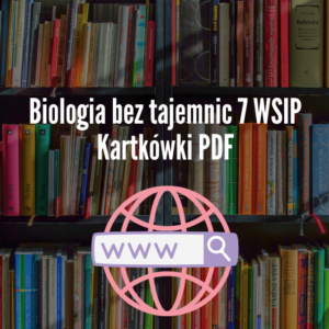 Biologia bez tajemnic 7 WSIP Kartkówki PDF