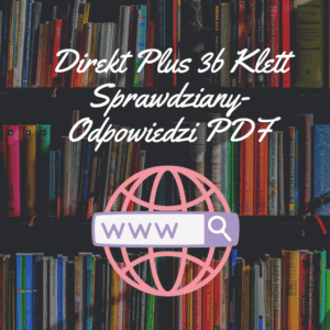 Direkt Plus 3b Klett Sprawdziany-Odpowiedzi PDF