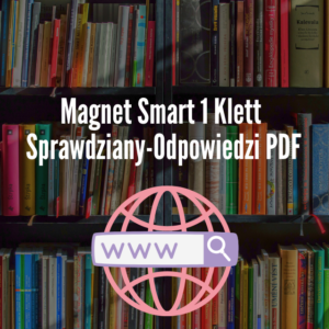 Magnet Smart 1 Klett Sprawdziany-Odpowiedzi PDF