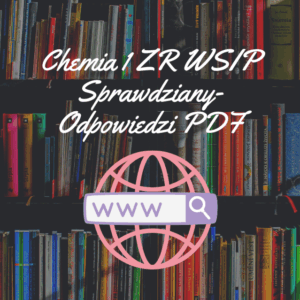 Chemia 1 ZR WSIP Sprawdziany-Odpowiedzi PDF