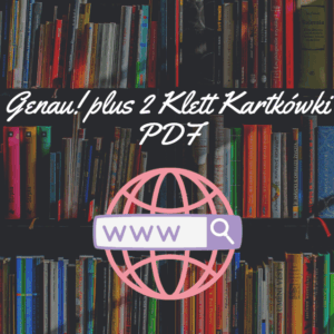 Genau! plus 2 Klett Kartkówki PDF