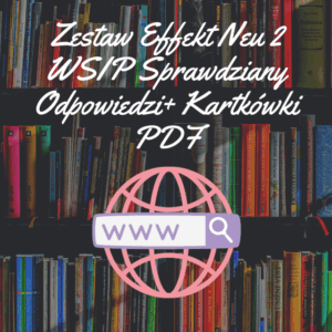 Zestaw Effekt Neu 2 WSIP Sprawdziany Odpowiedzi+ Kartkówki PDF