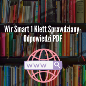 Wir Smart 1 Klett Sprawdziany-Odpowiedzi PDF