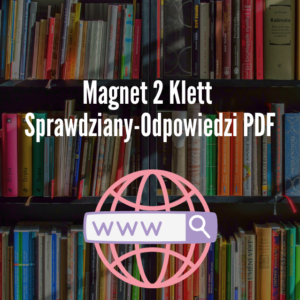 Magnet 2 Klett Sprawdziany-Odpowiedzi PDF