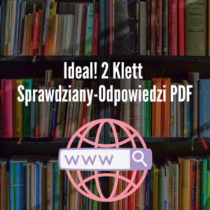 Ideal! 2 Klett Sprawdziany-Odpowiedzi PDF
